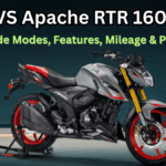TVS Apache RTR 160 4V: Ride Modes, Features, Mileage & Price