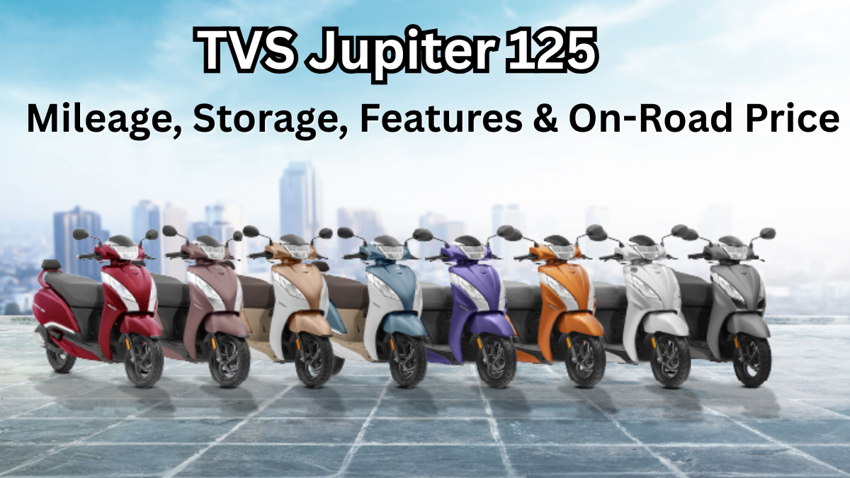 TVS Jupiter 125: Mileage, Storage, Features & On-Road Price