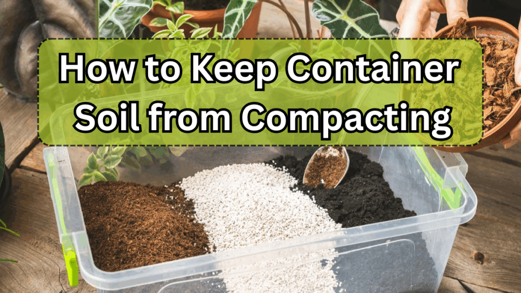 How to Keep Container Soil from Compacting (Simple Fixes)