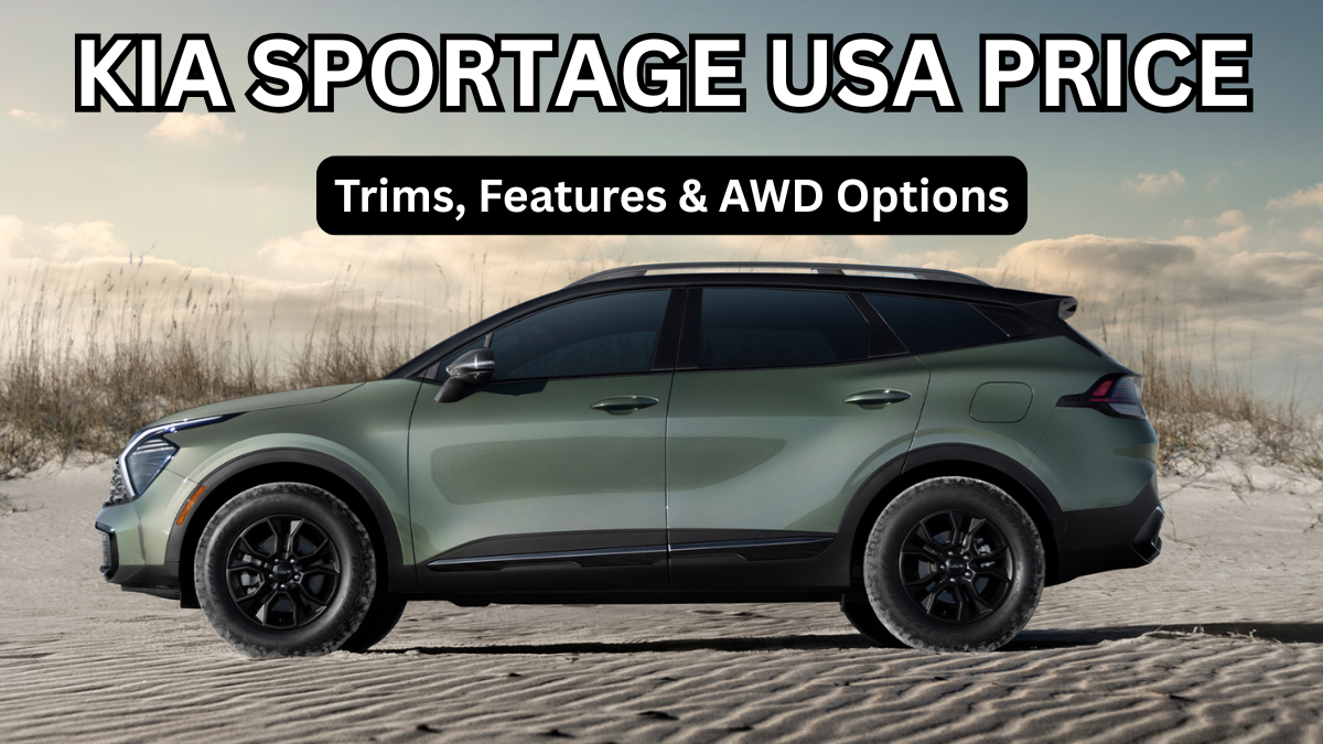 Kia Sportage 2025 USA Price: Trims, Features & AWD Options