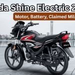Honda Shine Electric 2025: Motor, Battery, Claimed Mileage & Price