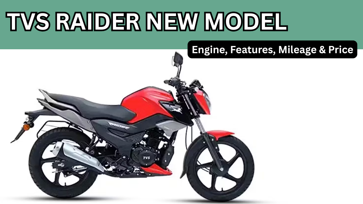 TVS Raider New Model (2025): Engine, Features, Mileage & Price