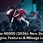 Bajaj Pulsar NS500 (2026): New Streetfighter Engine, Features & Mileage Leak