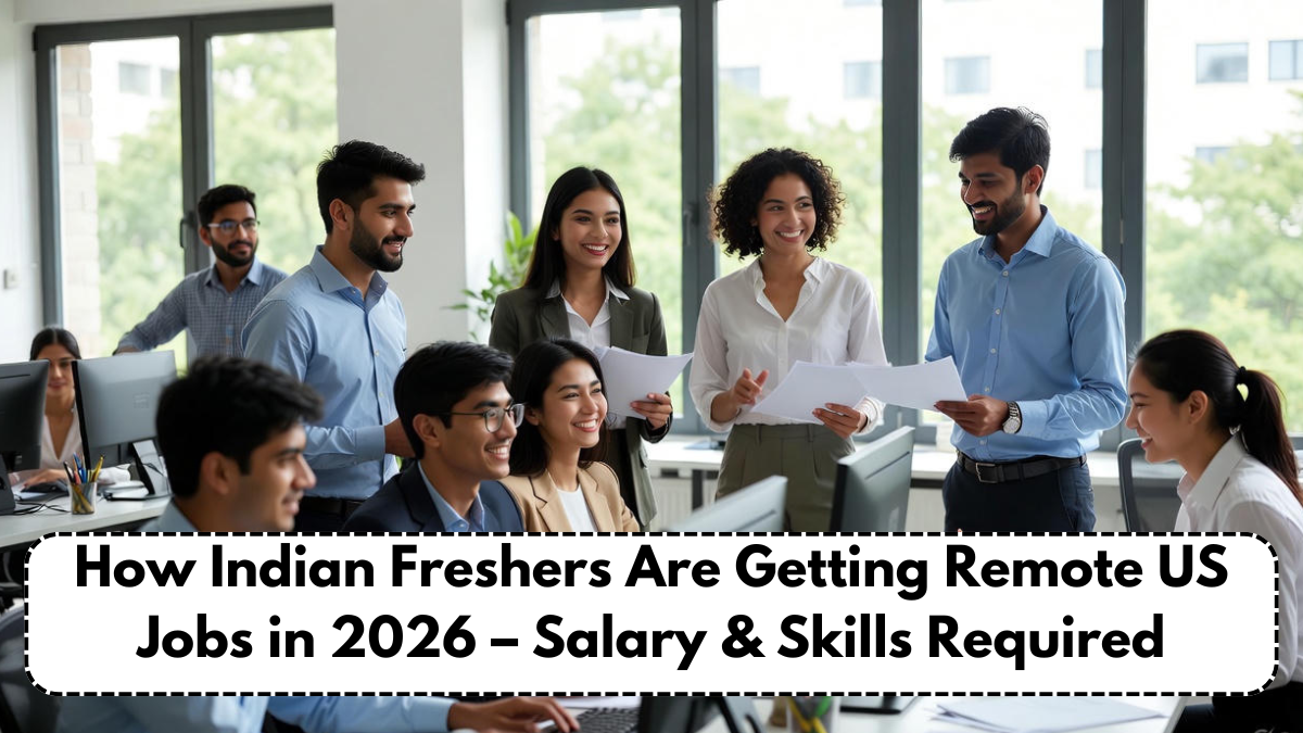 How Indian Freshers Are Getting Remote US Jobs in 2026 – Salary & Skills Required