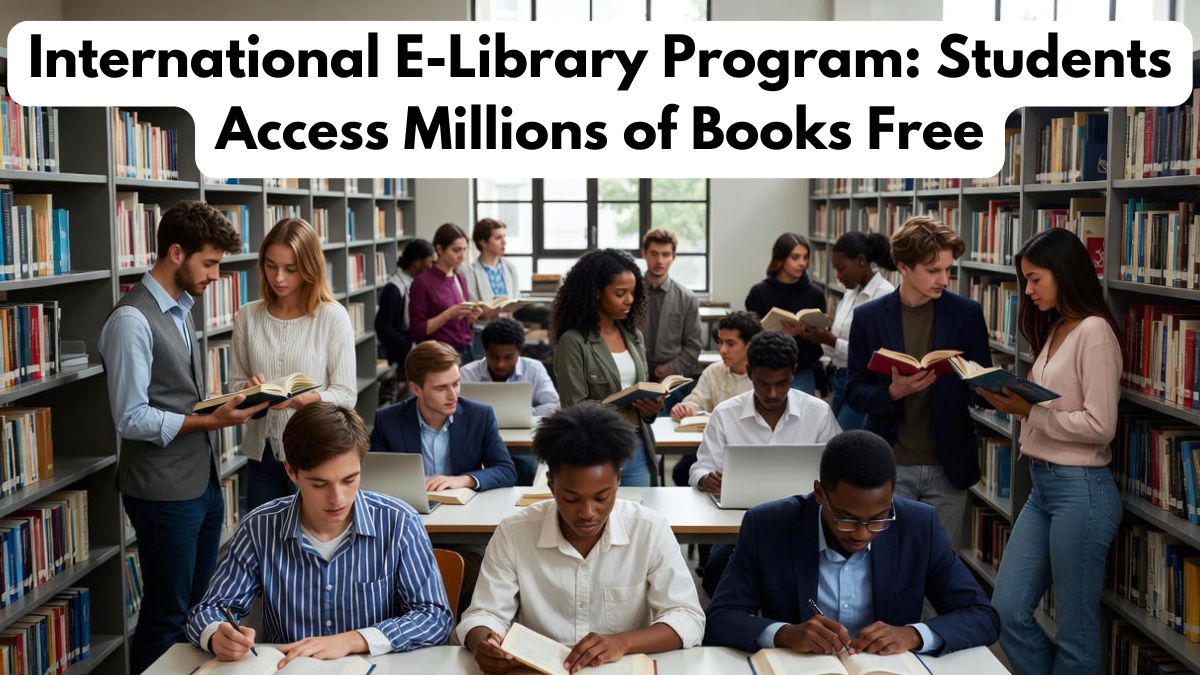 International E-Library Program: Students Access Millions of Books Free