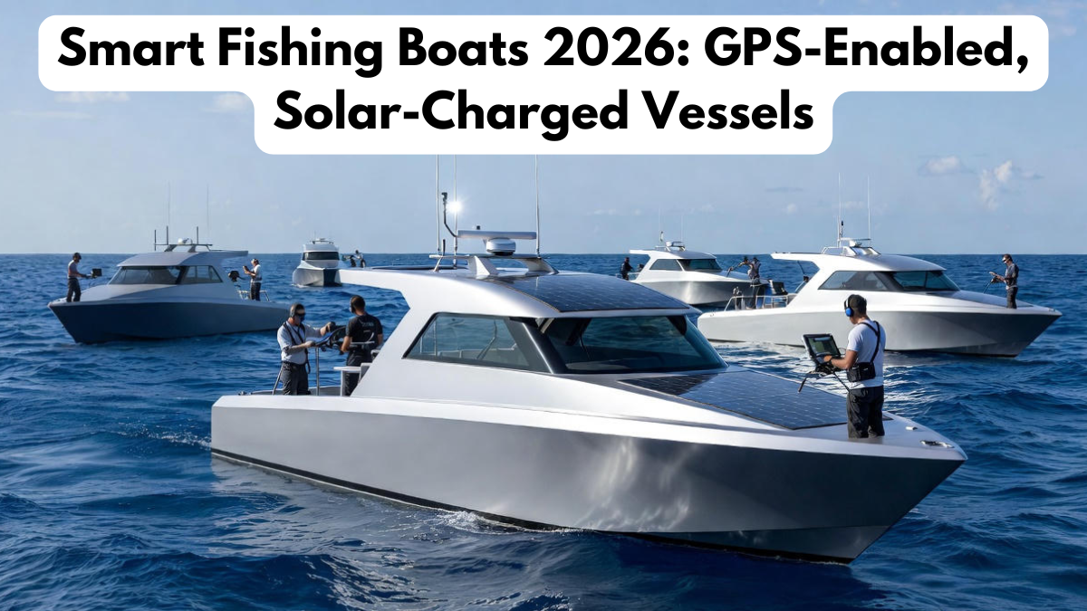 Smart Fishing Boats 2026: GPS-Enabled, Solar-Charged Vessels