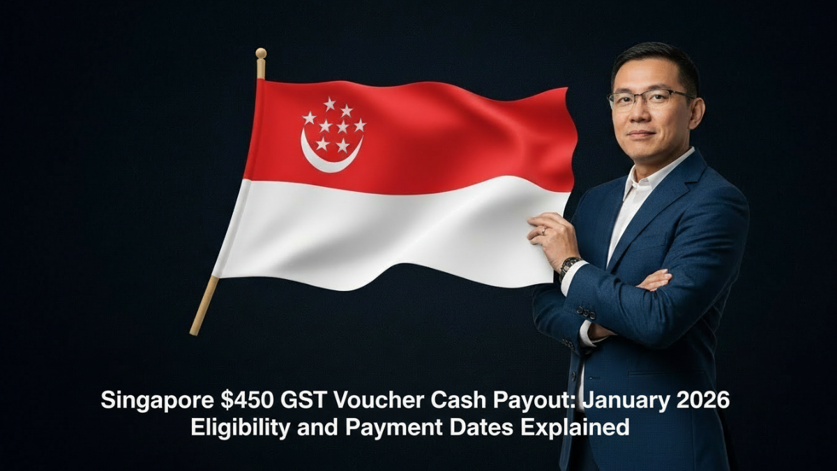 Singapore $450 GST Voucher Cash Payout: January 2026 Eligibility and Payment Dates Explained