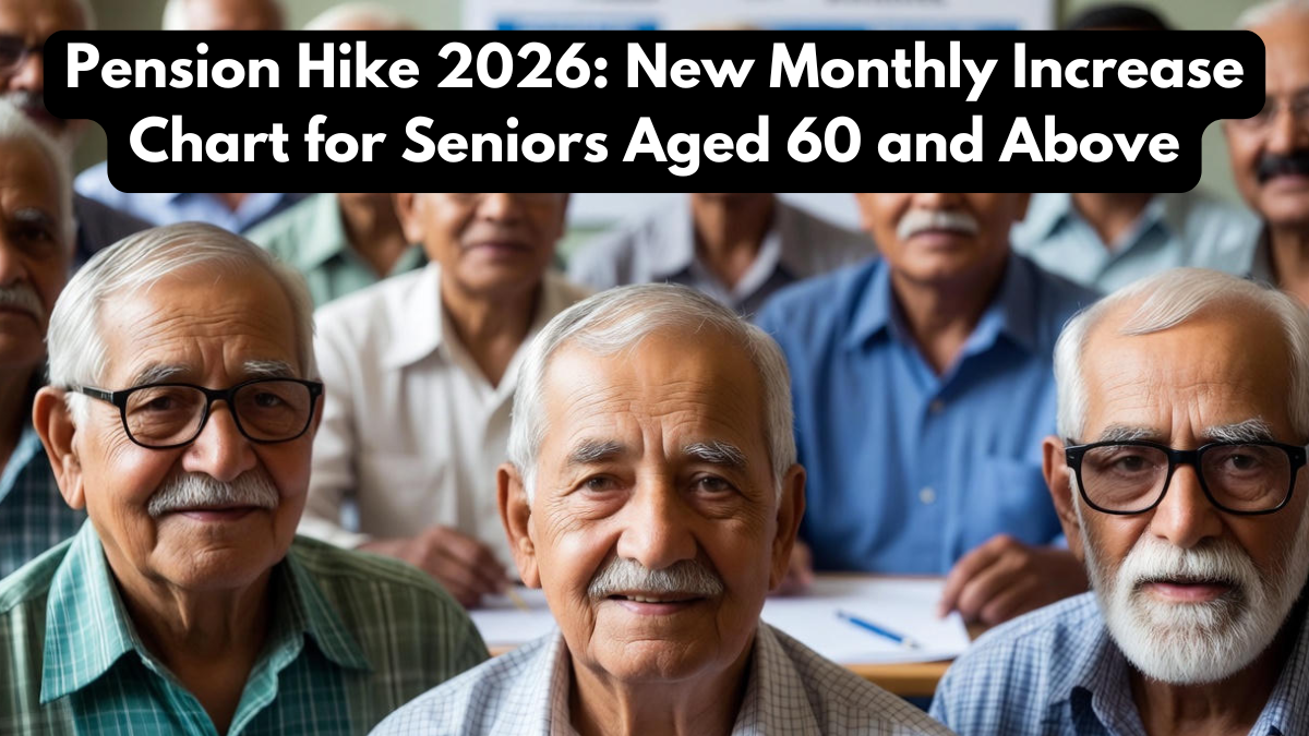 Pension Hike 2026: New Monthly Increase Chart for Seniors Aged 60 and Above