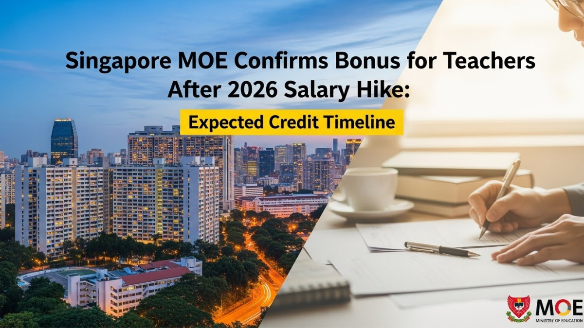MOE Confirms Bonus for Teachers After 2026 Salary Hike: Expected Credit Timeline