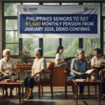 Philippines Seniors to Get ₱1,500 Monthly Pension from January 2026, DSWD Confirms