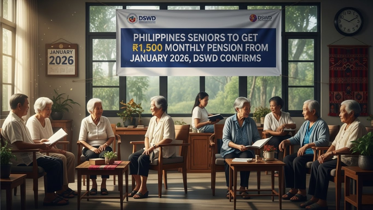 Philippines Seniors to Get ₱1,500 Monthly Pension from January 2026, DSWD Confirms