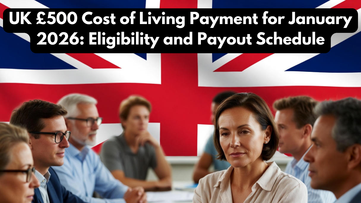 UK £500 Cost of Living Payment for January 2026: Eligibility and Payout Schedule