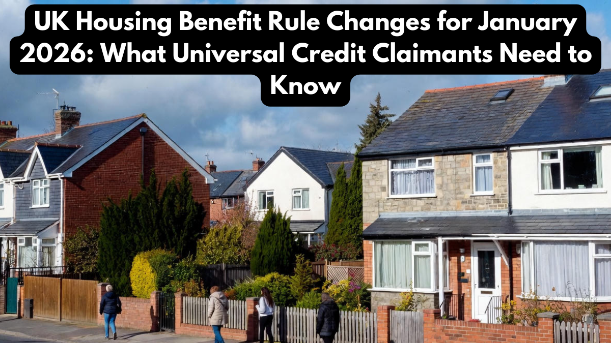 UK Housing Benefit Rule Changes for January 2026: What Universal Credit Claimants Need to Know