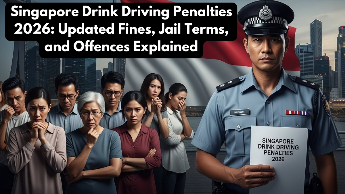 Singapore Drink Driving Penalties 2026: Updated Fines, Jail Terms, and Offences Explained