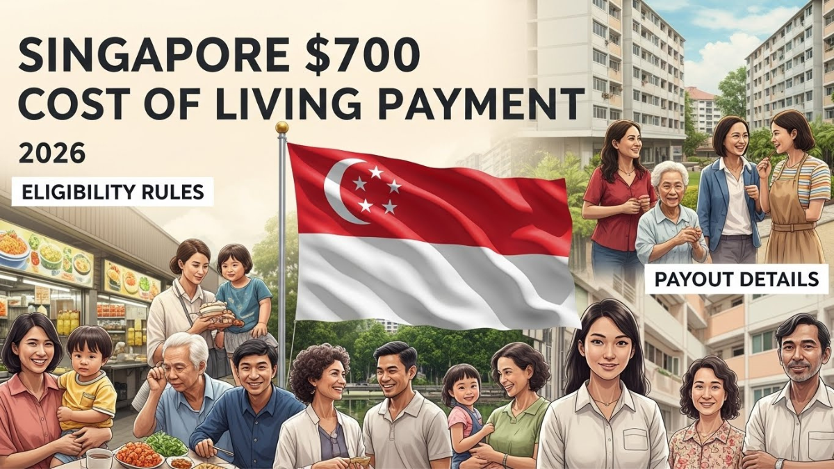 Singapore $700 Cost of Living Payment for 2026: Eligibility Rules and Payout Details