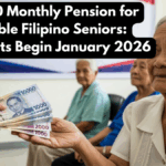 ₱1,200 Monthly Pension for Eligible Filipino Seniors: Payments Begin January 2026