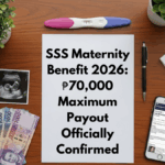 SSS Maternity Benefit 2026: ₱70,000 Maximum Payout Officially Confirmed