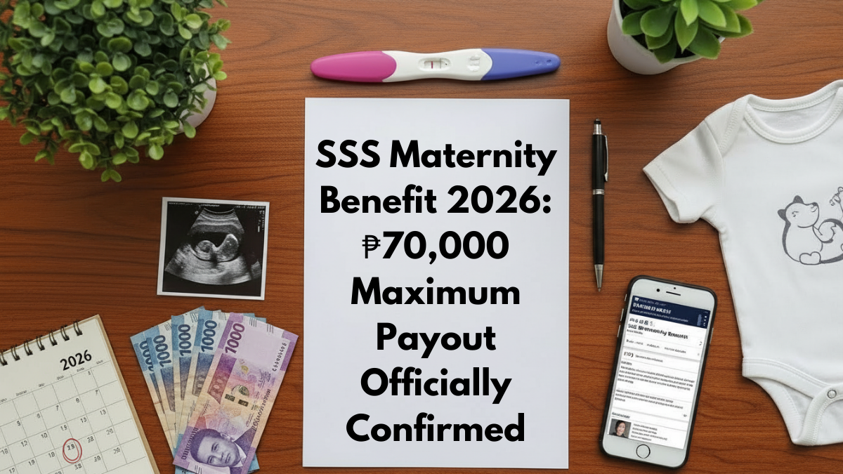 SSS Maternity Benefit 2026: ₱70,000 Maximum Payout Officially Confirmed