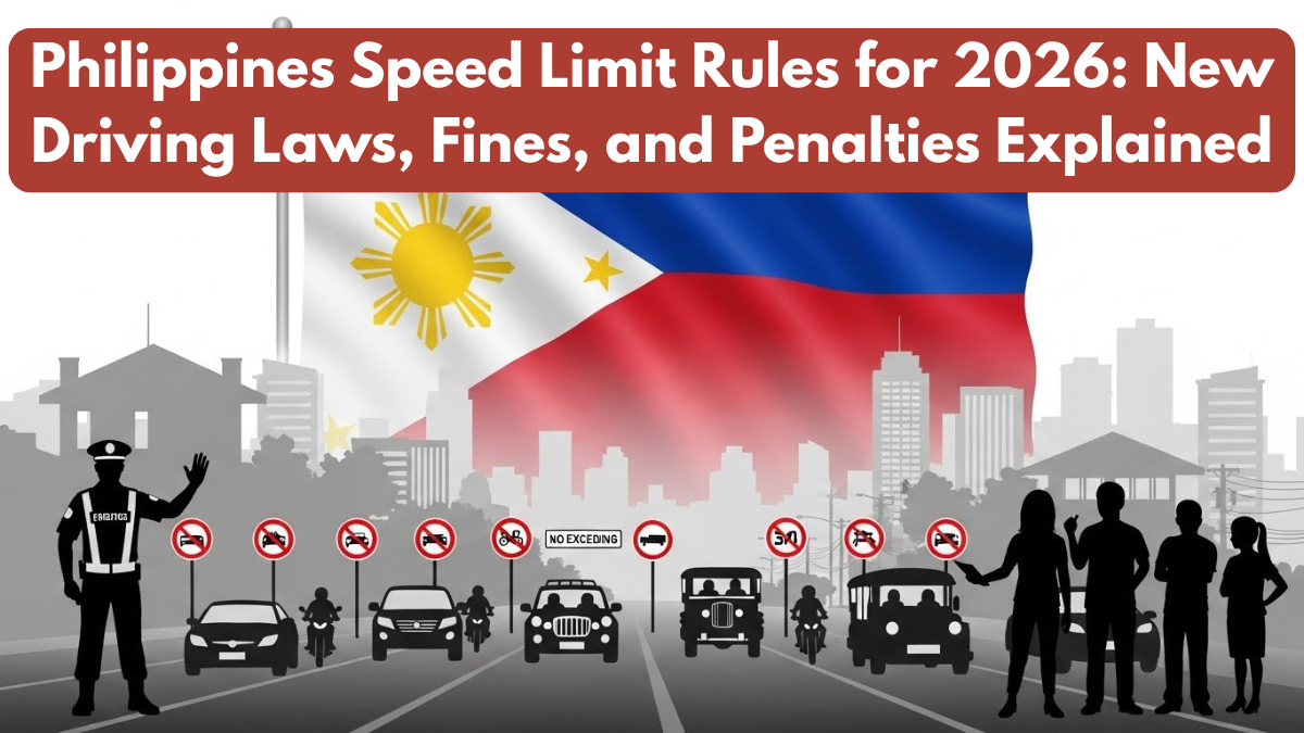 Philippines Speed Limit Rules for 2026: New Driving Laws, Fines, and Penalties Explained