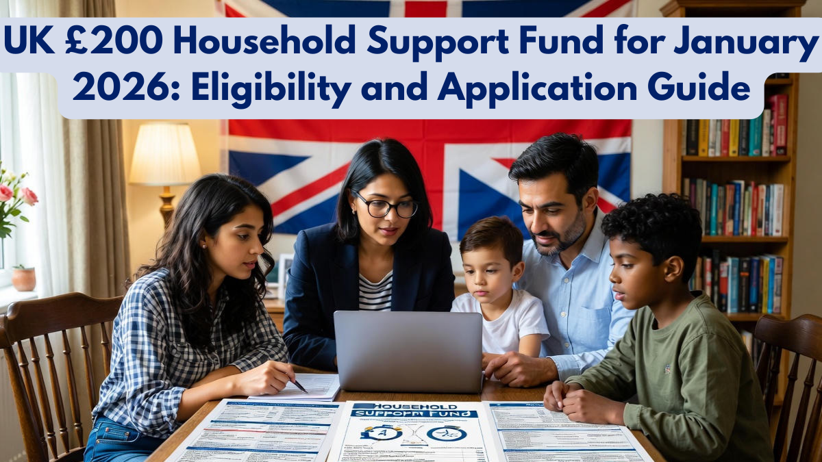 UK £200 Household Support Fund for January 2026: Eligibility and Application Guide