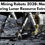 Moon Mining Robots 2028: Machines Preparing Lunar Resource Extraction