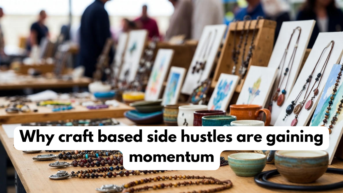 Why craft based side hustles are gaining momentum