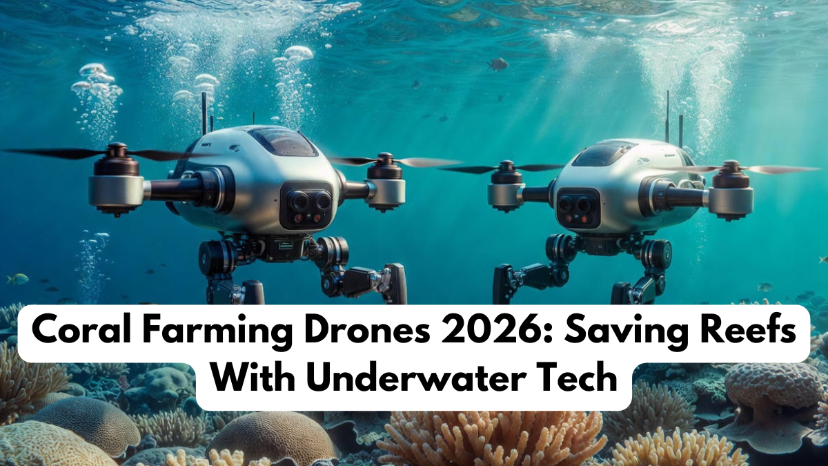 Coral Farming Drones 2026: Saving Reefs With Underwater Tech