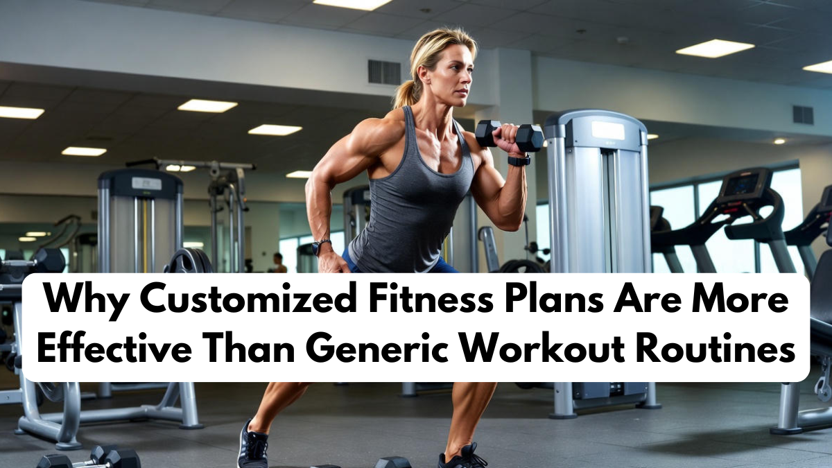 Why Customized Fitness Plans Are More Effective Than Generic Workout Routines