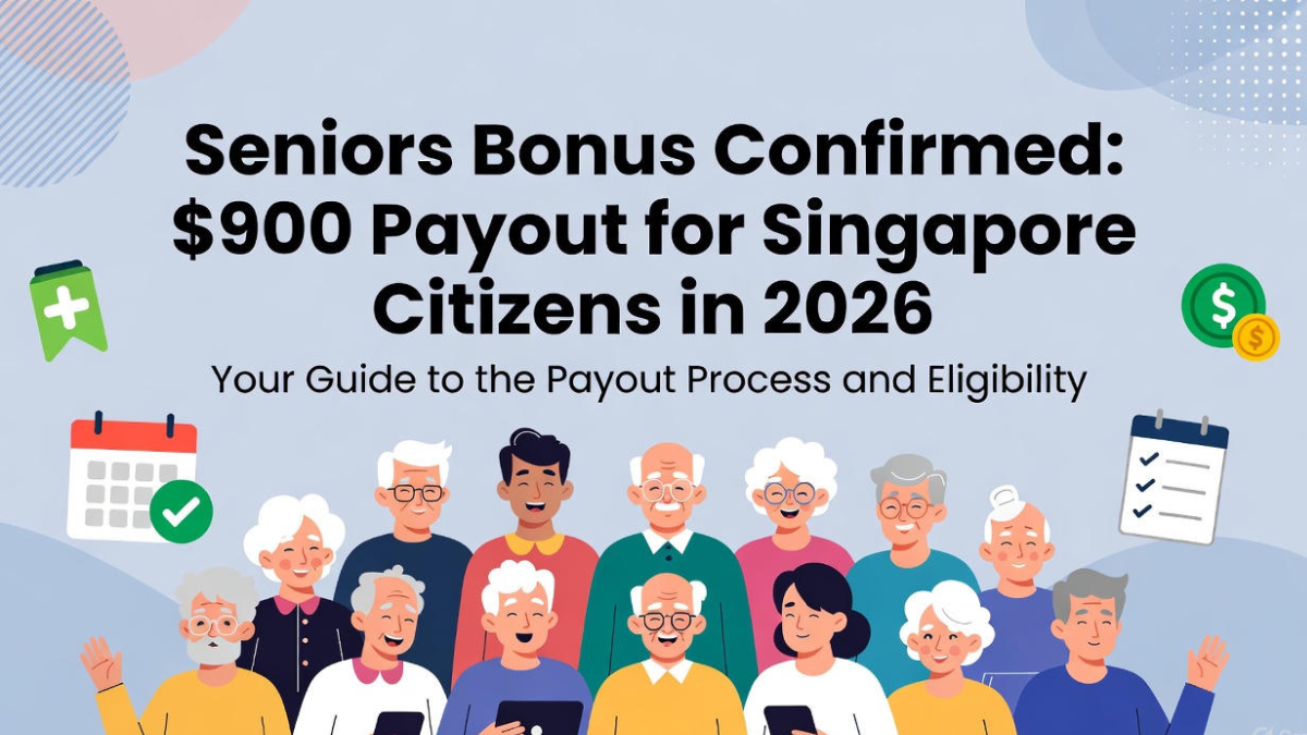 $900 Senior Bonus Confirmed for Singapore Citizens: 2026 Payout Guide