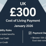 UK £300 Cost of Living Payment for January 2026: Eligibility Rules and Payment Dates