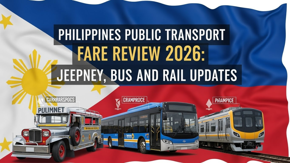 Philippines Public Transport Fare Review 2026: Jeepney, Bus, and Rail Updates