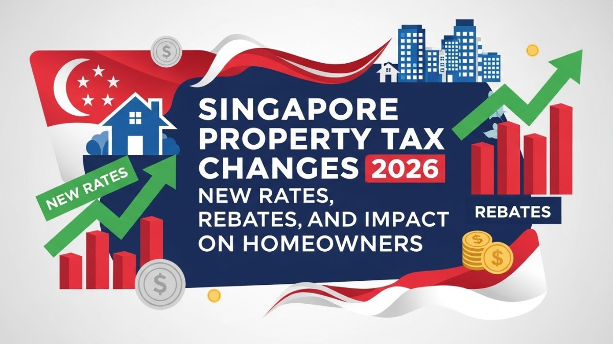 Singapore Property Tax Changes 2026: New Rates, Rebates, and Impact on Homeowners
