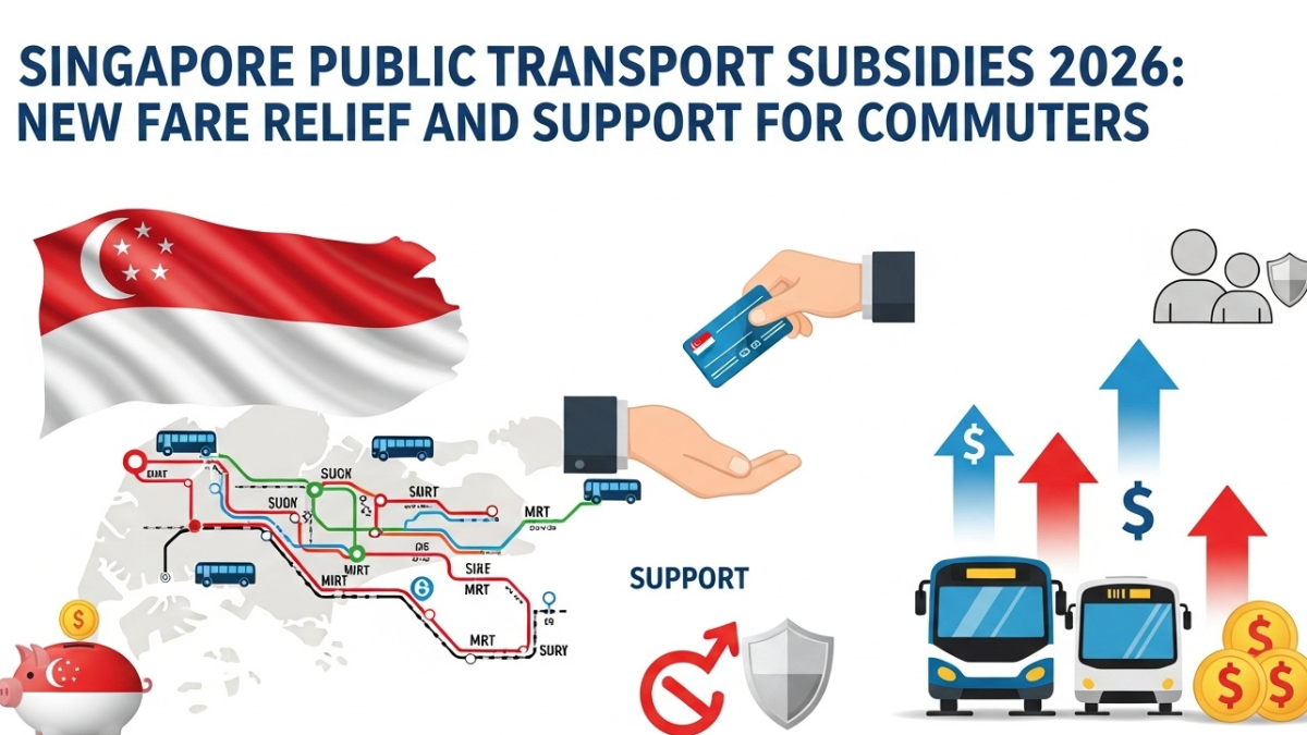 Singapore Public Transport Subsidies 2026: New Fare Relief and Support for Commuters