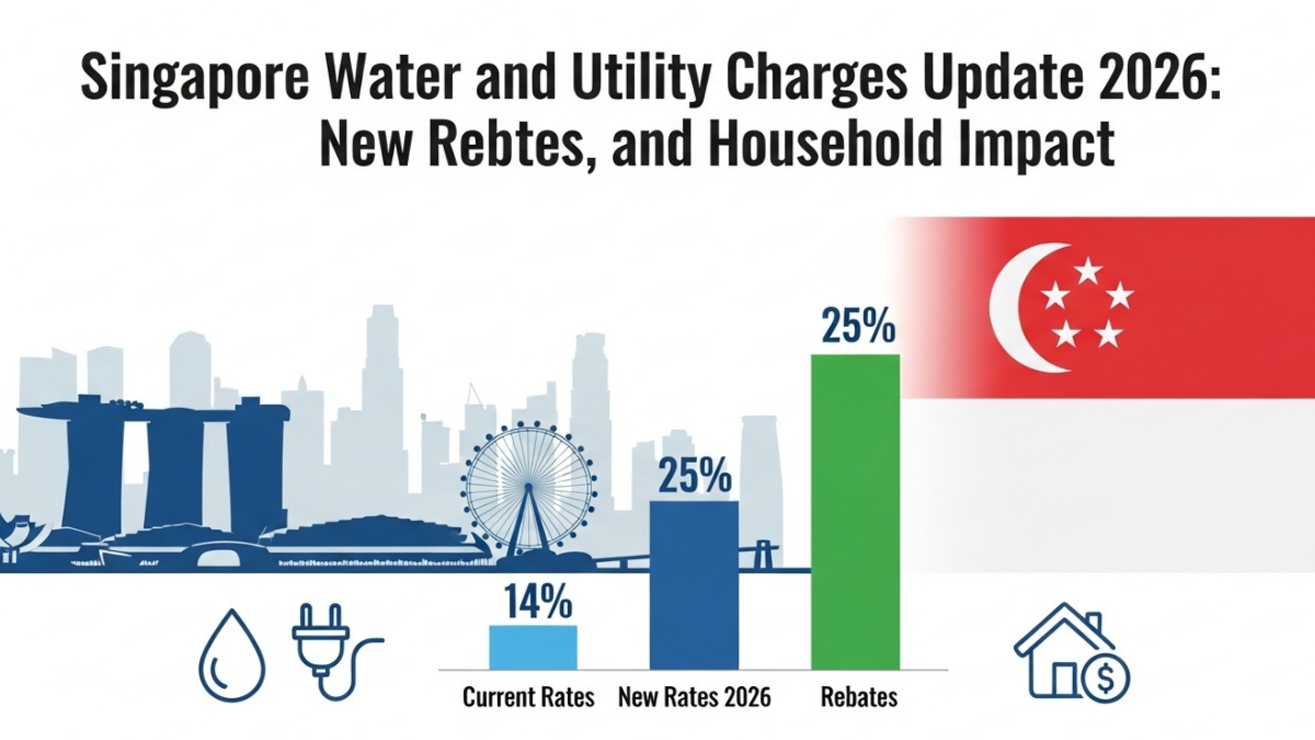 Singapore Water and Utility Charges Update 2026: New Rates, Rebates, and Household Impact