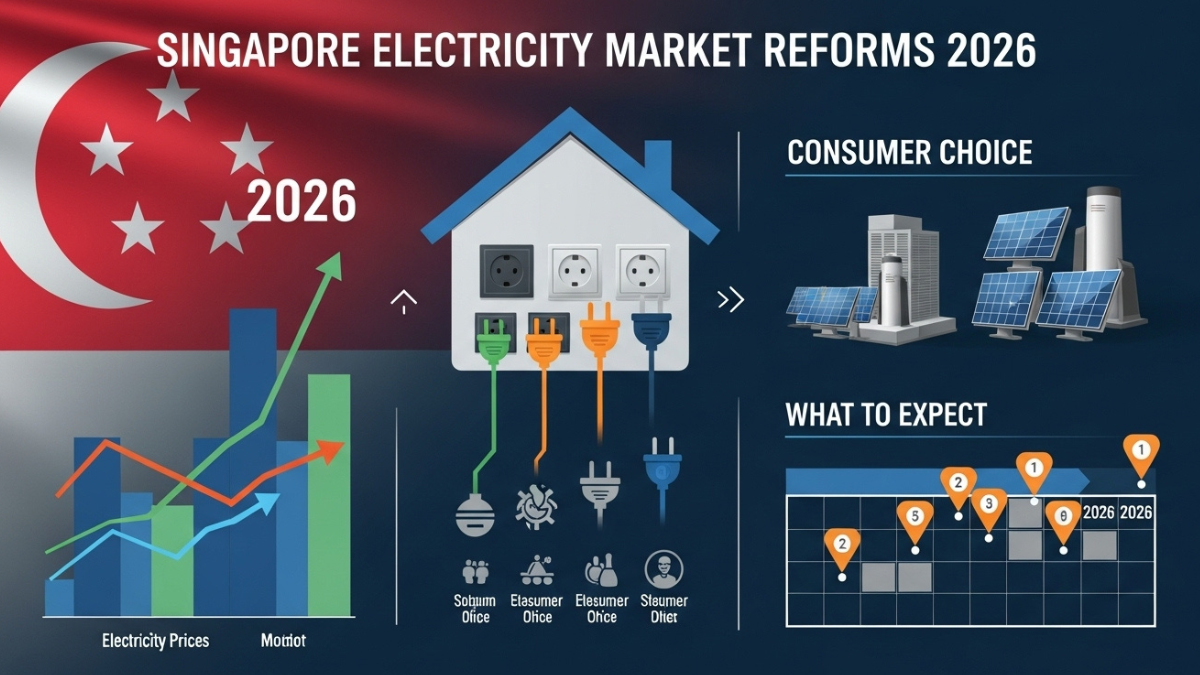 Singapore Electricity Market Reforms 2026: Price Changes, Consumer Choice, and What to Expect