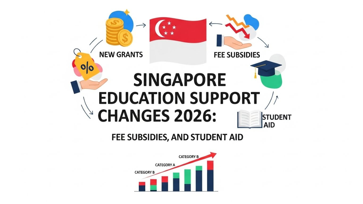 Singapore Education Support Changes 2026: New Grants, Fee Subsidies, and Student Aid