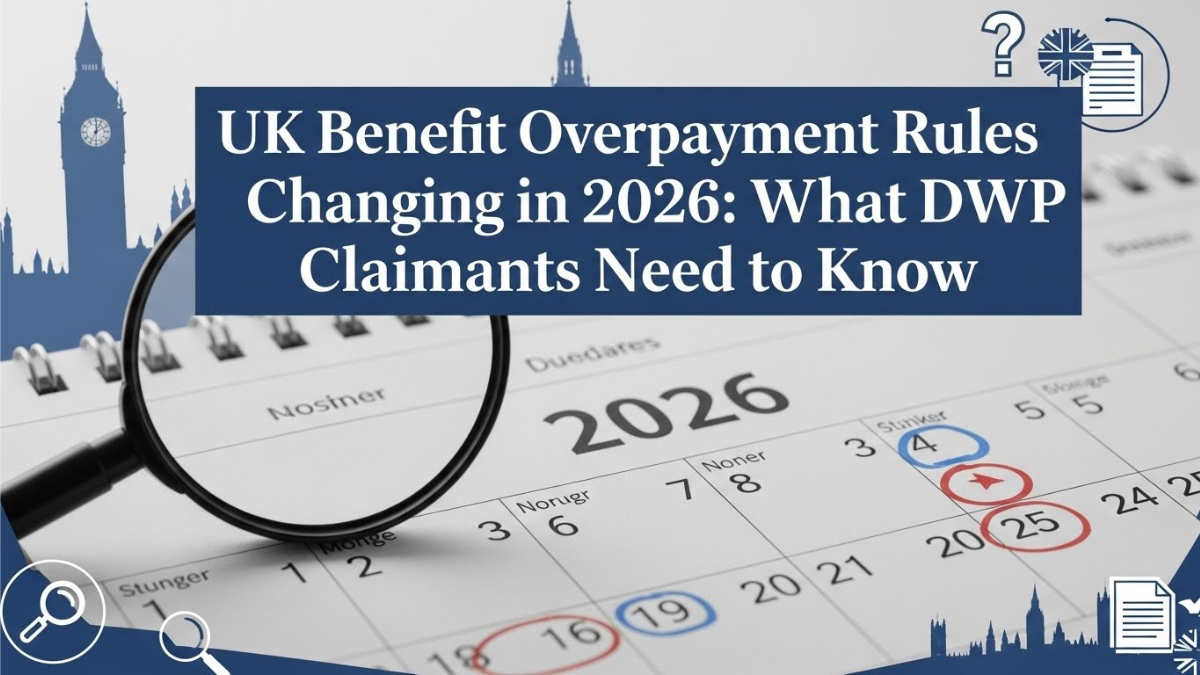 UK Benefit Overpayment Rules Changing in 2026: What DWP Claimants Need to Know