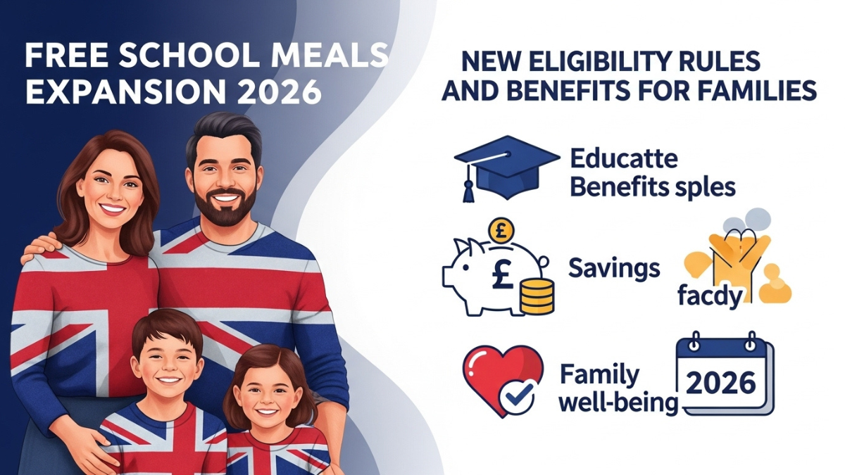 UK Free School Meals Expansion 2026: New Eligibility Rules and Benefits for Families
