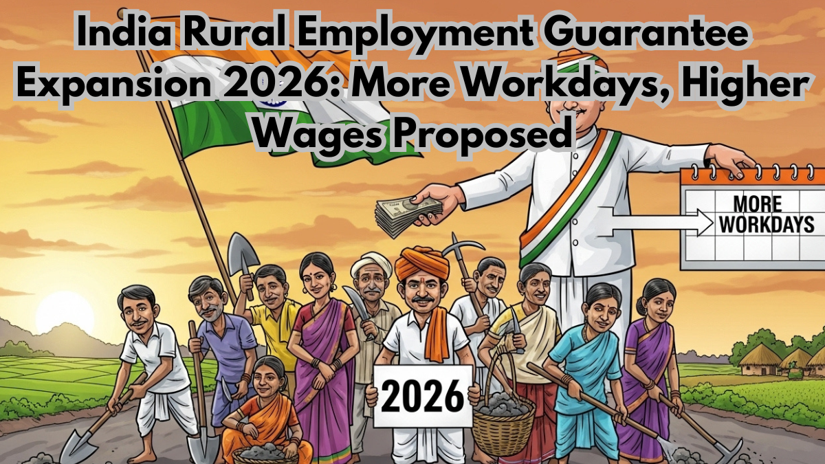 India Rural Employment Guarantee Expansion 2026: More Workdays, Higher Wages Proposed