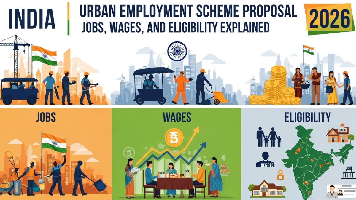 India Urban Employment Scheme Proposal 2026: Jobs, Wages, and Eligibility Explained