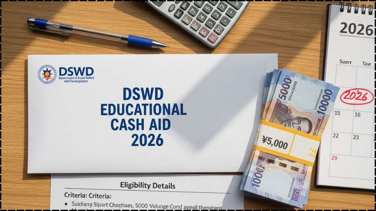 DSWD Educational Cash Aid 2026: ₱5,000 Payout Date and Eligibility Details Released