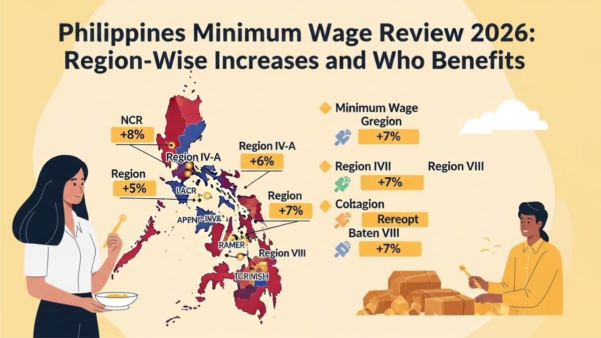 Philippines Minimum Wage Review 2026: Region-Wise Increases and Who Benefits