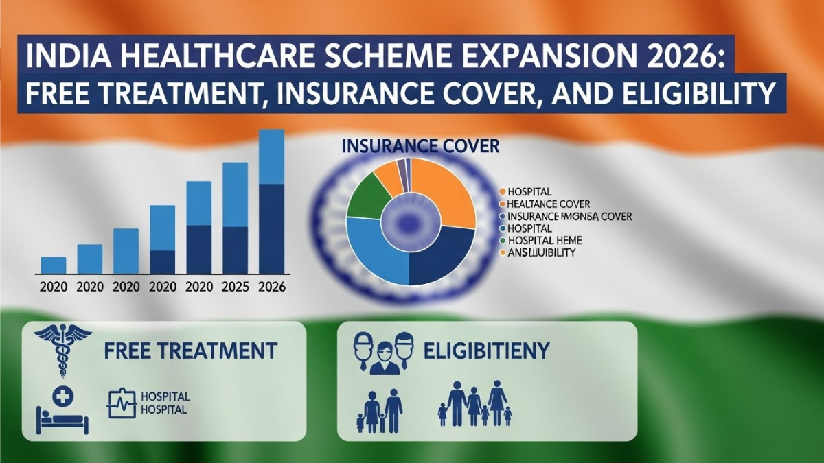India Healthcare Scheme Expansion 2026: Free Treatment, Insurance Cover, and Eligibility