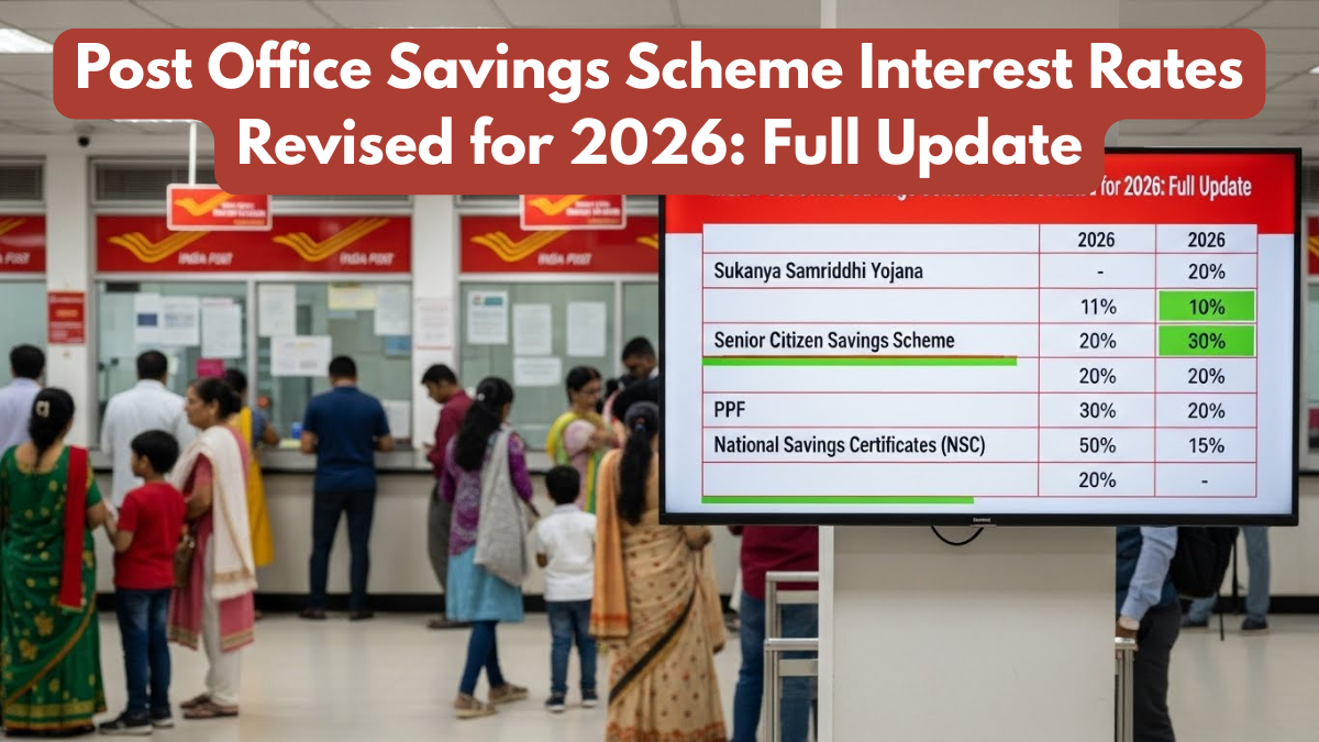 Post Office Savings Scheme Interest Rates Revised for 2026: Full Update
