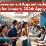 1 Lakh Government Apprenticeship Seats Open for January 2026: Apply Now