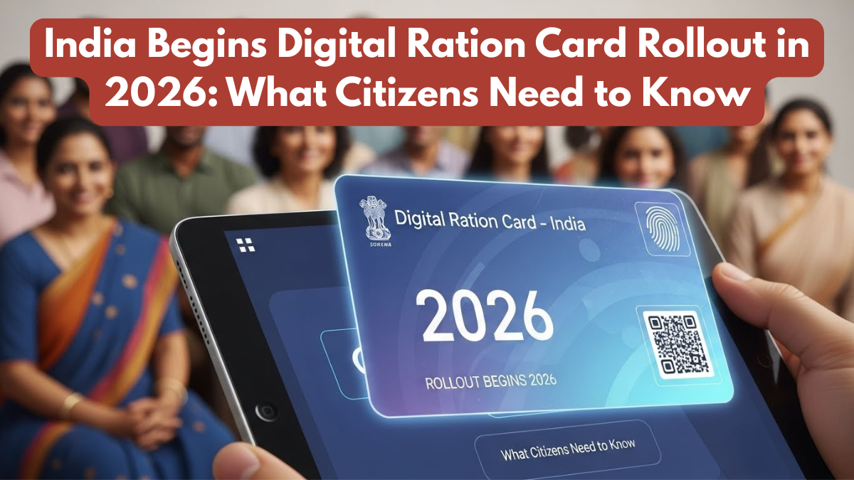 India Begins Digital Ration Card Rollout in 2026: What Citizens Need to Know
