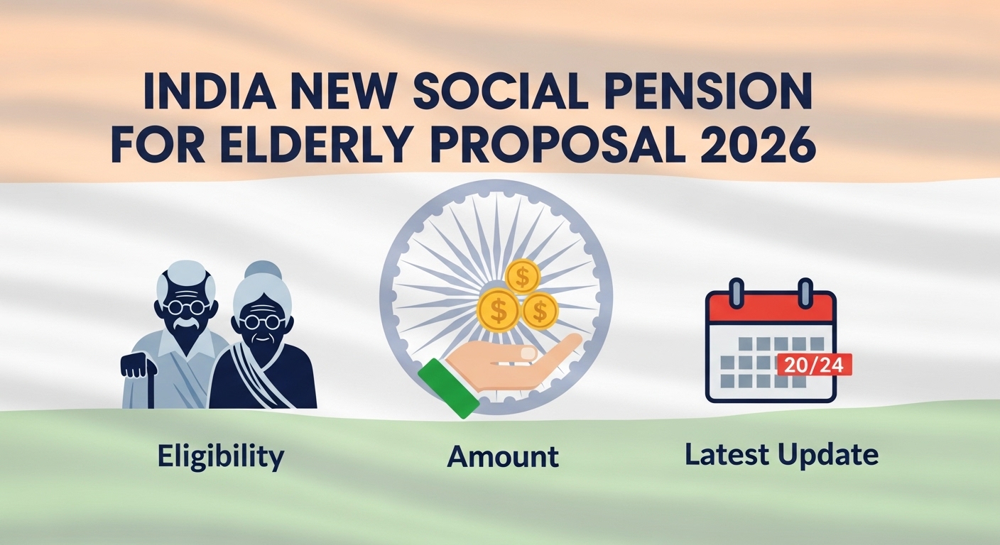 India New Social Pension for Elderly Proposal 2026: Eligibility, Amount, and Latest Update