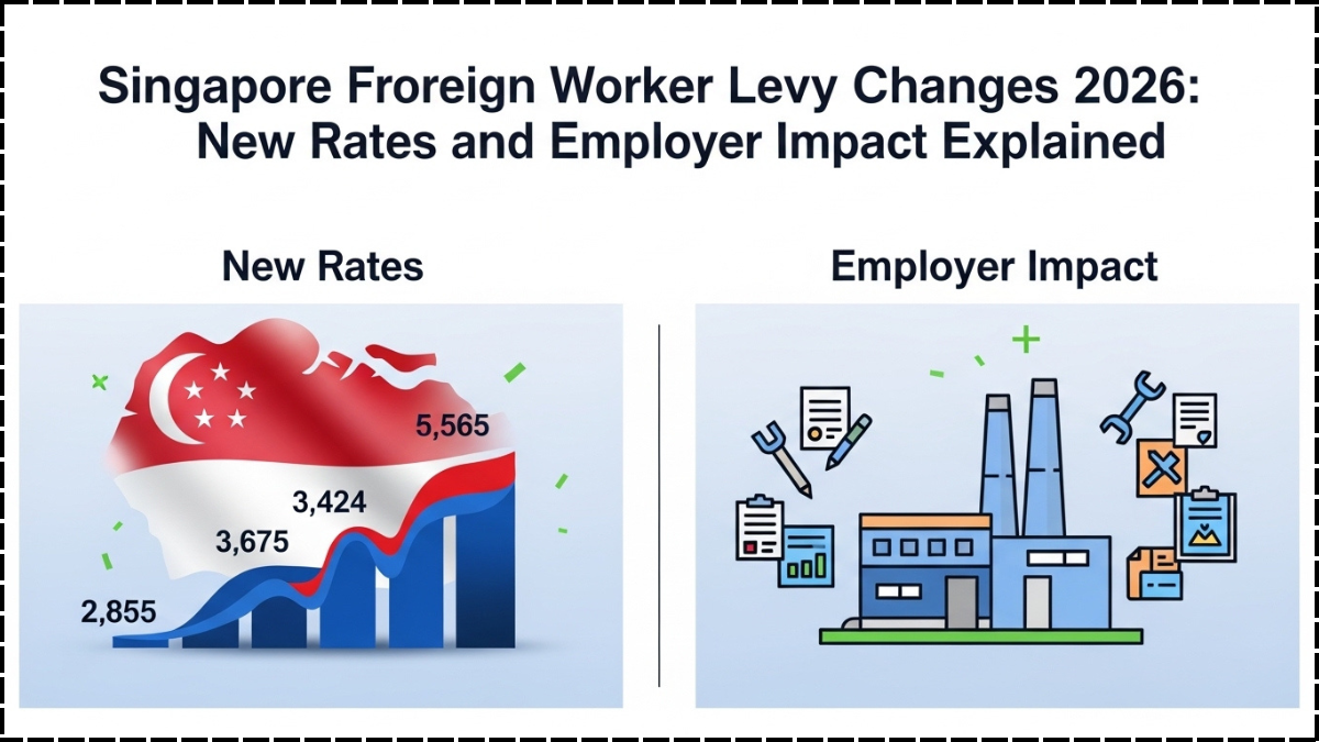 Singapore Foreign Worker Levy Changes 2026: New Rates and Employer Impact Explained