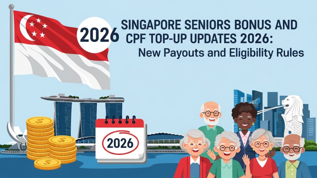 Singapore Seniors Bonus and CPF Top-Up Updates 2026: New Payouts and Eligibility Rules