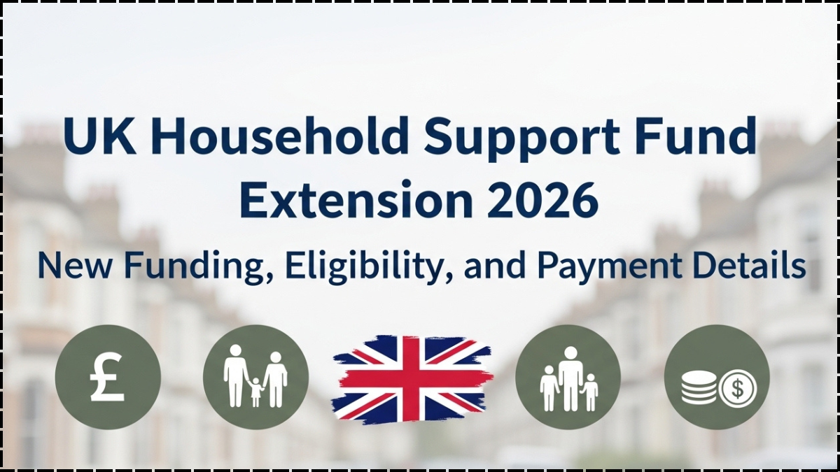 UK Household Support Fund Extension 2026: New Funding, Eligibility, and Payment Details